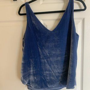 Blue Velvet Tank Top